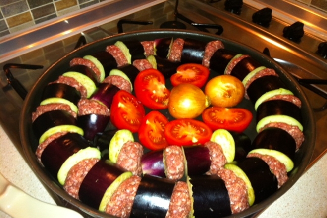 Fırında Patlıcan Kebabı Tarifi 1