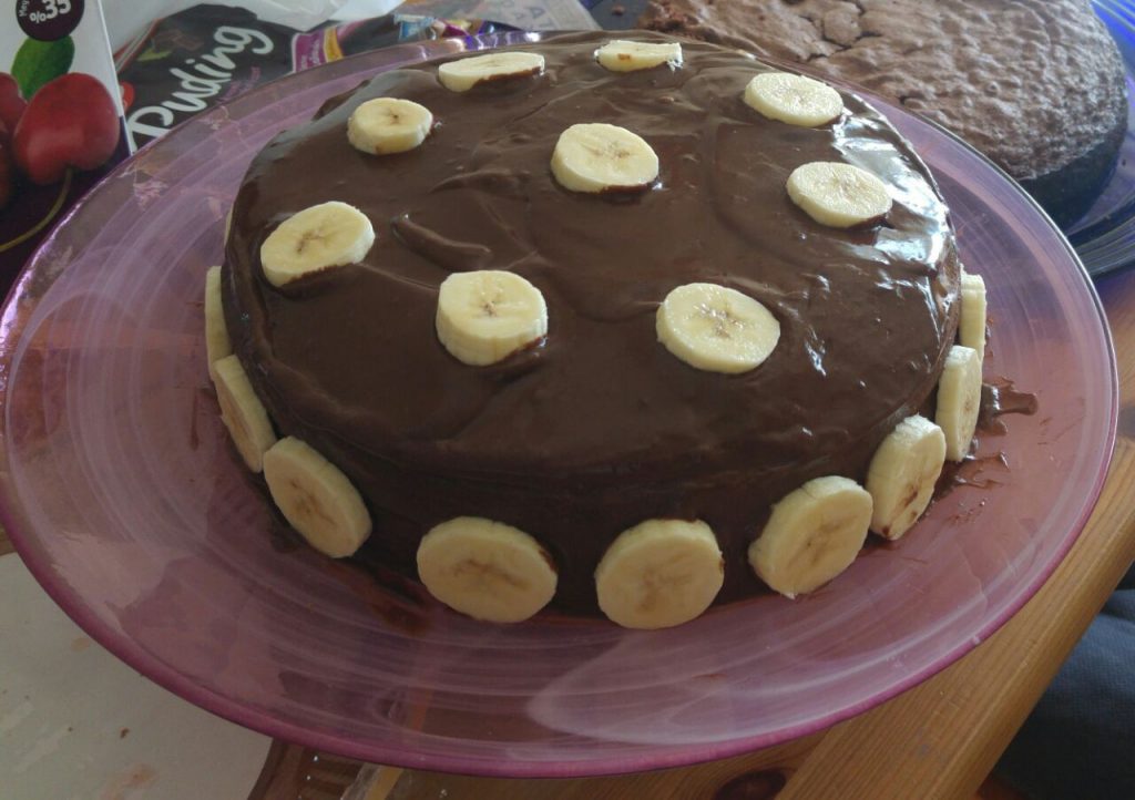 muzlu cikolatali pasta