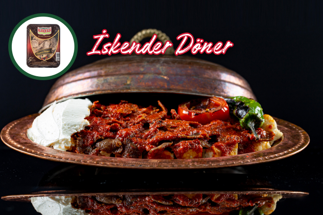 Erşan Et Pişmiş Dana Döner İle İskender Döner Yapımı